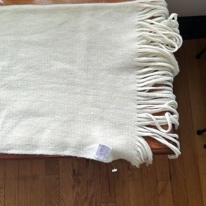 NWOT long fringed scarf